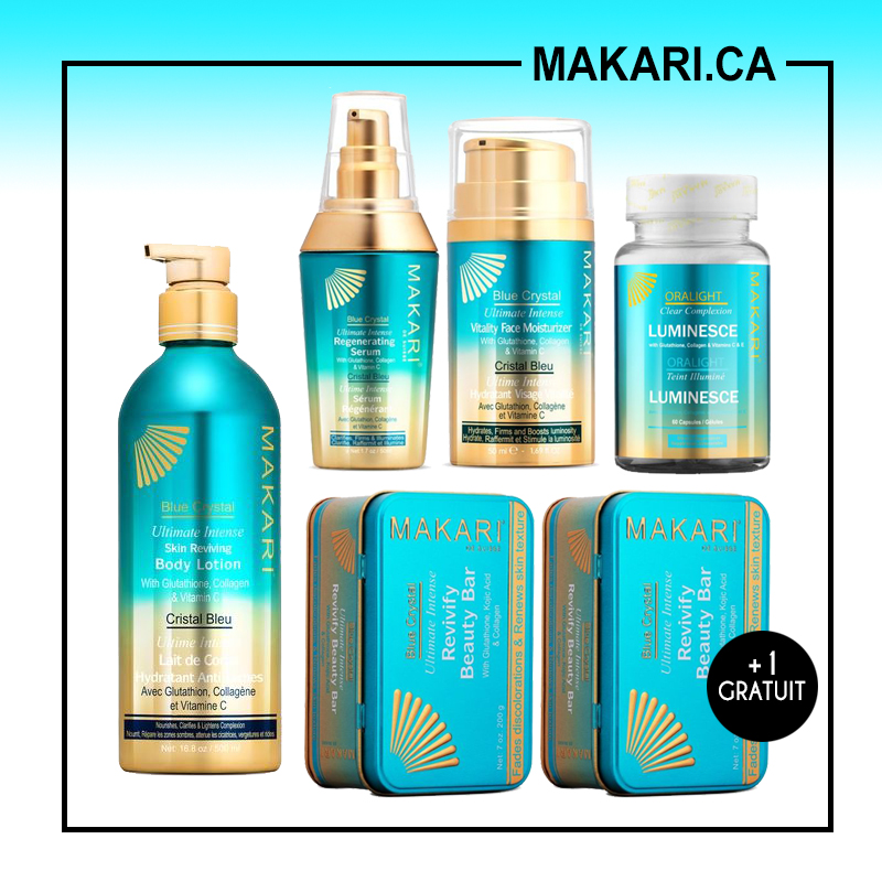 MAKARI ® CRISTAL BLEU Coffret Nr2 